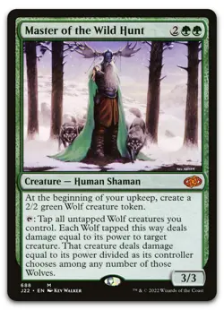 Master of the Wild Hunt #688 (NM) Jumpstart 2022 J22 Magic MTG - Image 1