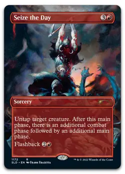 Seize the Day #1172 (NM) Secret Lair Drop SLD Magic MTG - Image 1