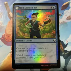 x1 It'll Quench Ya! FOIL TLA Avatar MTG 58 M/NM 1x NP - Image 1