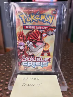 Pokemon 2015 XY Double Crisis - Sealed Booster Pack (Magma) x1 - Image 1
