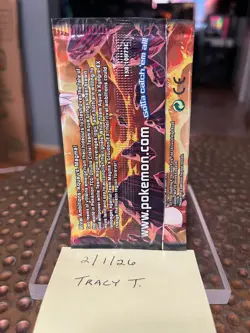Pokemon 2015 XY Double Crisis - Sealed Booster Pack (Magma) x1 - Image 3