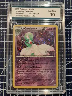 2013 Pokemon Legendary Treasures Radiant Collection Holo Gardevoir RC10 Gem Mint - Image 1