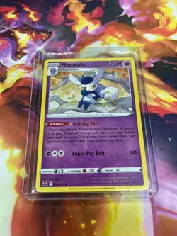 Meowstic 082/195 Swsh12: Sword & Shield - Silver Tempest NM-Mint Pokemon TCG - Image 5