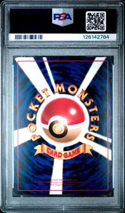 1998 POKEMON JPN VENDING SER III #64 KADABRA PSA 10 - Image 2