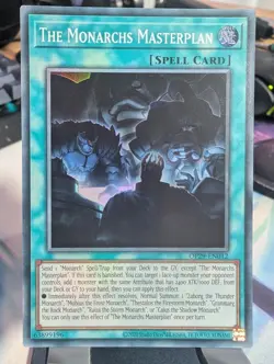 YuGiOh! The Monarchs Masterplan OP29-EN012 Super Rare - Image 1