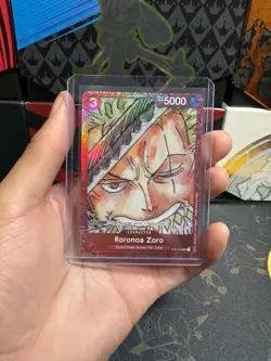 One Piece Film Roronoa Zoro ST01-013 Red Edition English Foil - Image 1