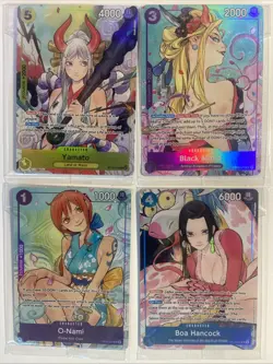 One Piece Illustration Cards Vol 1 & 2 Sequential Nami, Boa, Blk Maria, Yamato. - Image 1