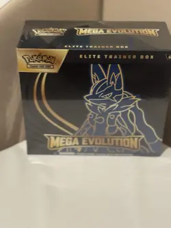 Pokemon TCG Mega Evolution Lucario Elite Trainer Box ETB Brand New Sealed - Image 1
