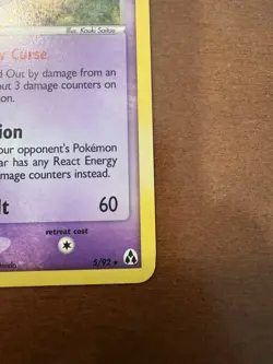 Pokemon TCG Gengar Legend Maker Holo Card 5/92 2006 HP Condition - Image 5