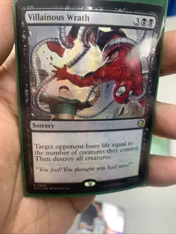 MTG: Marvel's Spider-Man: (0074) Villainous Wrath (R) - Foil Parallel Insert - Image 1
