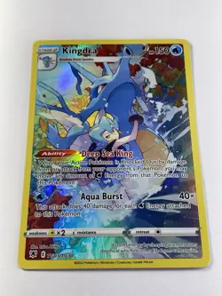 Pokemon: Kingdra Ultra Rare Trainer Gallery Full Art Holo TG03/TG30 (Near Mint) - Image 2