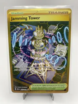 Pokemon Jamming Tower 243/182 Sv10: Destined Rivals Holo - Image 1