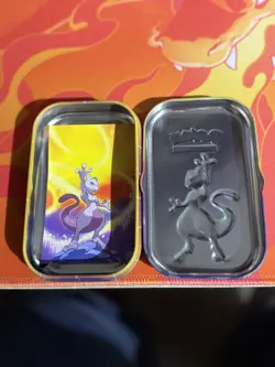 Pokemon TCG Kanto Power Mewtwo Mini Tin EMPTY - Image 2
