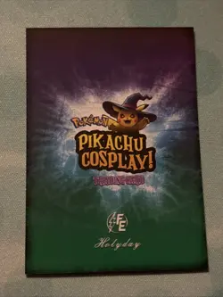 The Gingerdead Man (Pikachu) #58 - Galaxy Holo -Electric Pikachu Cosplay Pokemon - Image 2