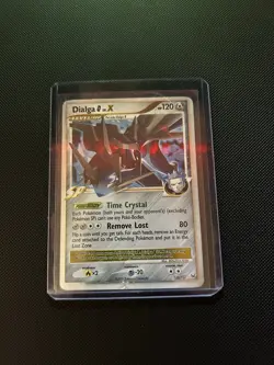 Pokemon TCG Dialga G LV.X Ultra Rare 122/127 Platinum MISS PRINT - Image 1