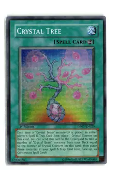 CRYSTAL TREE DP07-EN020 1st EDITION Yugioh TCG LP - Image 1