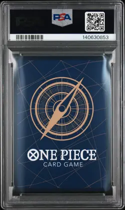 2025 ONE PIECE JPN OP14-THE AZURE SEA'S SEVEN 3RD ANNIV-GOLD #051 BUGGY PSA 10 - Image 2