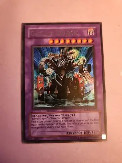 Yugioh Gatling Dragon FET-EN035 Unlimited Edition L/P - Image 1