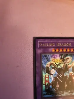 Yugioh Gatling Dragon FET-EN035 Unlimited Edition L/P - Image 5