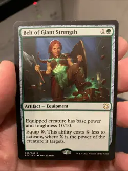 Belt of Giant Strength ~ Commander: Adventures in the Forgotten Realms [ NM ] - Image 1