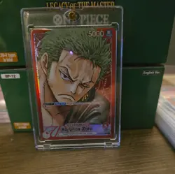 Roronoa Zoro (001) (Parallel) OP01-001 Romance Dawn Leader Foil - Image 1