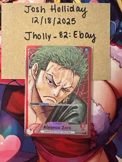 Roronoa Zoro (001) (Parallel) OP01-001 Romance Dawn Leader Foil - Image 2