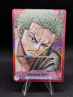 Roronoa Zoro (001) (Parallel) OP01-001 Romance Dawn Foil - Image 1