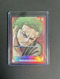 Roronoa Zoro Leader OP01-001 Romance Dawn Parallel - Image 1