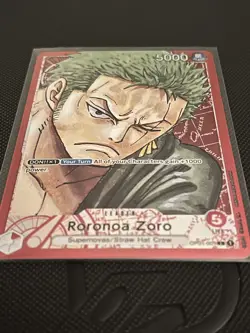 Roronoa Zoro Leader OP01-001 Romance Dawn Parallel - Image 4