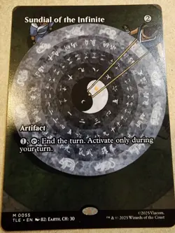 Sundial of the Infinite - #55 Reg (Borderless) Avatar: The Last Airbender - Mtg - Image 1