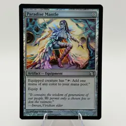 Magic MTG: Paradise Mantle - Modern Masters 2015 (MMA) #211 (Near Mint) *FOIL* - Image 1