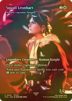 Squall Leonhart - Danitha Capashen, Paragon (Showcase) (Foil) NM Final Fantasy - Image 1