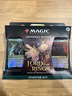 Sealed Magic The Gathering The Lord of the Rings Starter Kit 2 Decks 195166205717 - Image 1