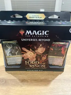 Sealed Magic The Gathering The Lord of the Rings Starter Kit 2 Decks 195166205717 - Image 2