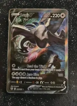Lugia V Alt Art 186/195 Pokemon TCG Silver Tempest Near Mint Alternate Art Holo - Image 1