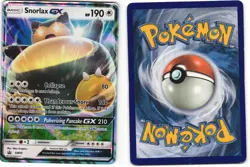 Snorlax GX Promo Pokemon TCG Snorlax GX Box SM05 LP - Image 3