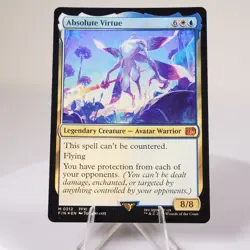 Absolute Virtue 212 Foil FIN MTG NM Final Fantasy See Video - Image 1