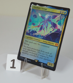 Absolute Virtue 212 Foil FIN MTG NM Final Fantasy See Video - Image 2