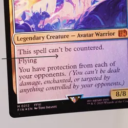 Absolute Virtue 212 Foil FIN MTG NM Final Fantasy See Video - Image 5