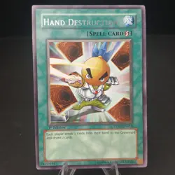 Hand Destruction DP07-EN018 Jesse Anderson 1st Edition Rare LP - Image 1