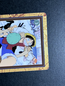 Monkey D. Luffy ONE PIECE Carddass Hyper Battle TCG Japanese Anime 2000 C111 A - Image 2
