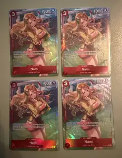 Nami - ST21-009 Parallel -Starter Deck Ex Gear 5 - One Piece English x4(Playset) - Image 1