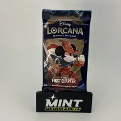 1x Sealed Disney Lorcana The First Chapter Booster Pack (Mickey Ver.) - Image 1