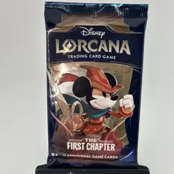 1x Sealed Disney Lorcana The First Chapter Booster Pack (Mickey Ver.) - Image 2