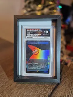 2025 Secret Lair Magic MTG - Inevitable Betrayal 1935 Rare Foil SpongeBob ACE 10 - Image 1