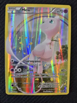 Pokemon TCG - Mew XY110 PROMO - Black Star Promo - NEAR MINT - Image 1