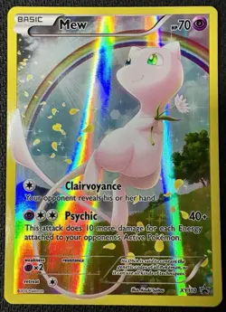 Pokemon TCG - Mew XY110 PROMO - Black Star Promo - NEAR MINT - Image 1