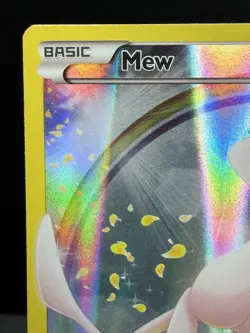 Pokemon TCG XY Mythical Collection Mew XY110 Full Art Black Star Promo Dent/DMG - Image 2