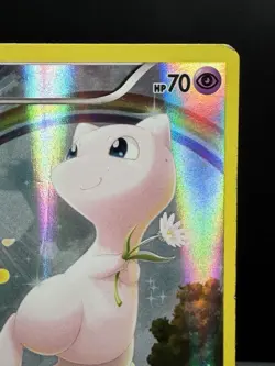 Pokemon TCG XY Mythical Collection Mew XY110 Full Art Black Star Promo Dent/DMG - Image 3