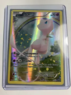Mew XY110 Black Star Promo Mythical Collection- Full Art- Near Mint- Pokemon TCG - Image 1